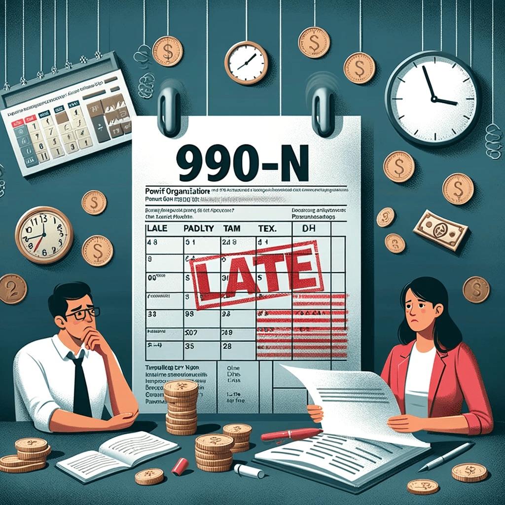 Explained: Penalties for Late Filing of Form 990-N for Non-Profit Organizations